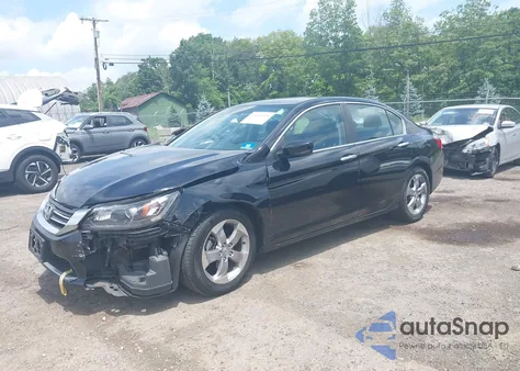 2014 Honda Accord Lx из США, поврежденный, VIN 1HGCR2F3XEA071676